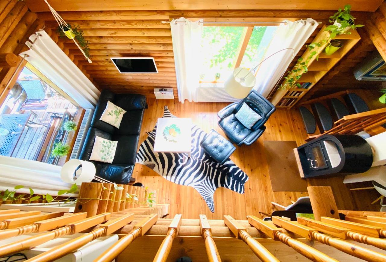 Eifel-Lounge Blockhaus Mit Kamin Garten Balkon Nahe Koeln Therme Bruehl Phantasialand Weilerswist Εξωτερικό φωτογραφία