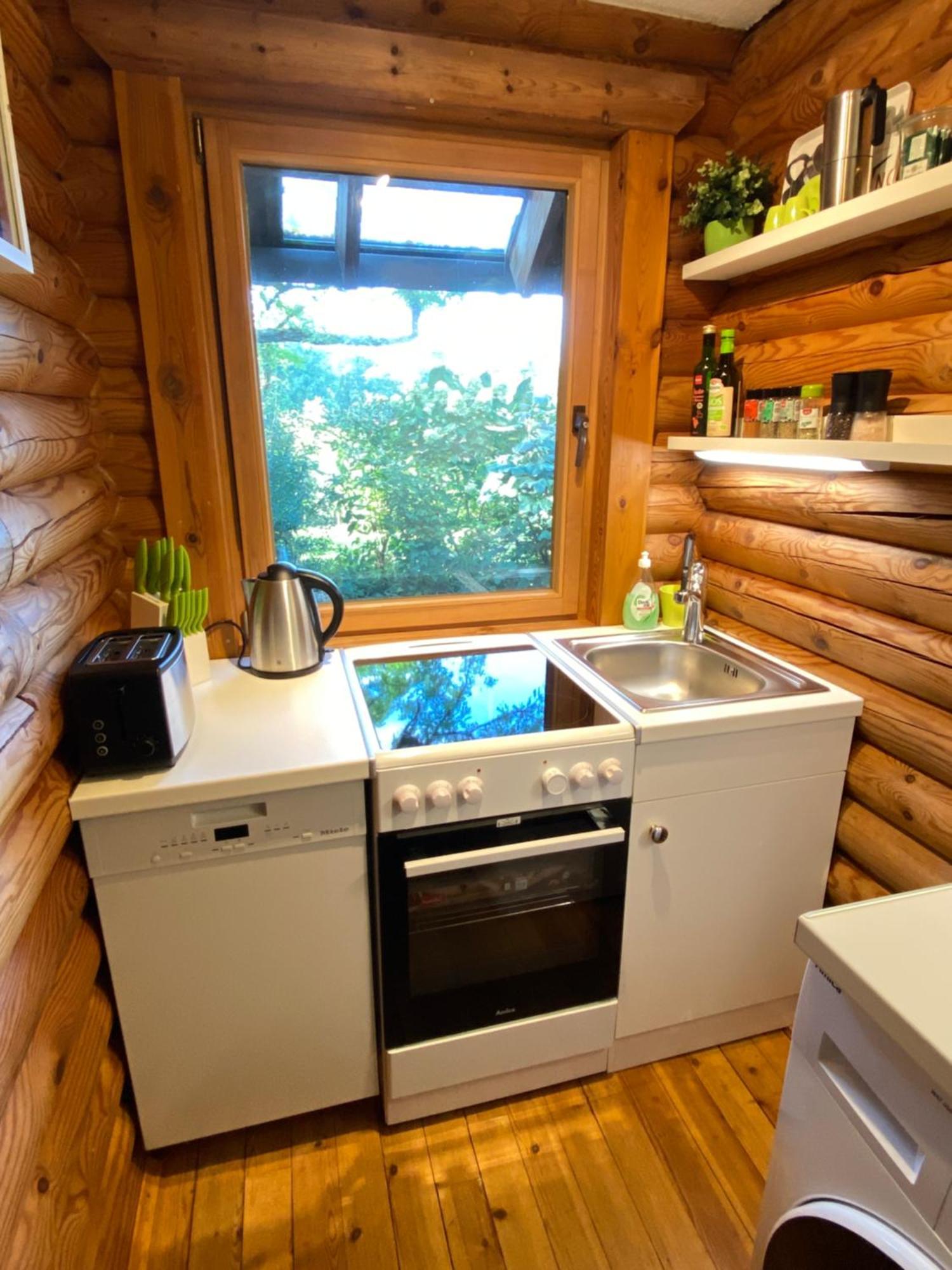 Eifel-Lounge Blockhaus Mit Kamin Garten Balkon Nahe Koeln Therme Bruehl Phantasialand Weilerswist Εξωτερικό φωτογραφία
